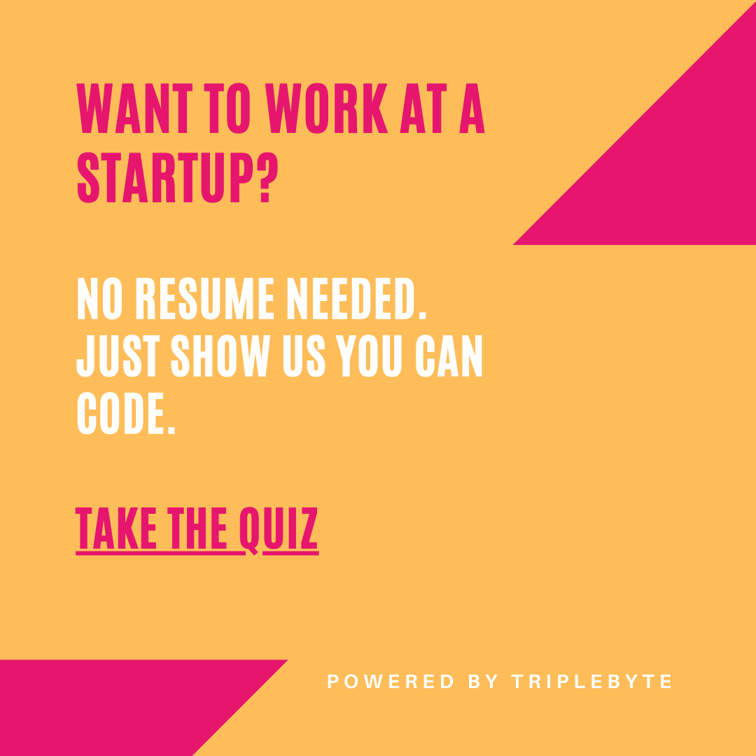 ¿Quieres trabajar en una startup?